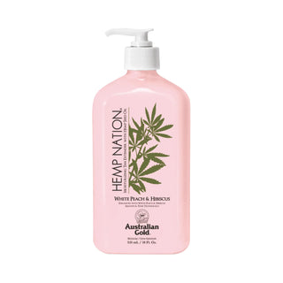 Australian Gold Hemp Nation White Peach & Hibiscus Tan Extender 535ml