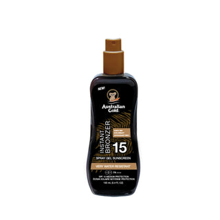 Australian Gold Instant Bronzer Spray Gel SPF15 Travel Size 100ml