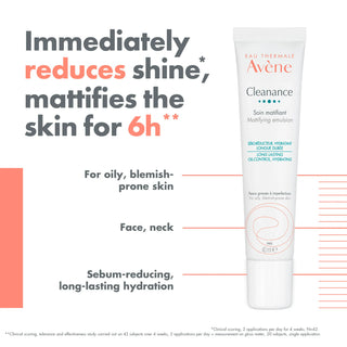 Avène Cleanance Mattifying Emulsion 40ml