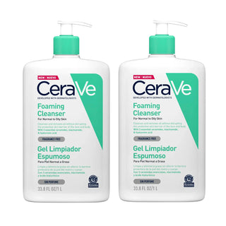 CeraVe Foaming Cleanser Gel PACK 2x1L