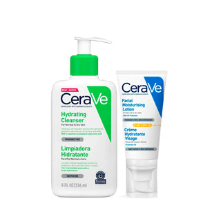 CeraVe Pack Hydrating Cleanser 236ml + Facial Moisturizing SPF30 52ml