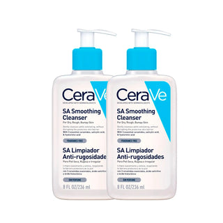 CeraVe SA Smoothing Cleanser Pack 2x236ml