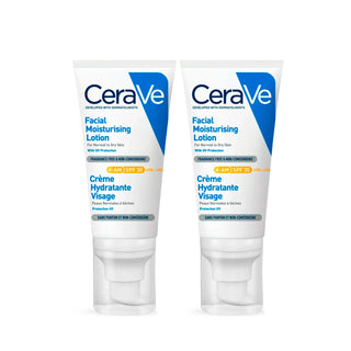 CeraVe Facial Moisturising Lotion AM SPF30+ Pack 2x52ml
