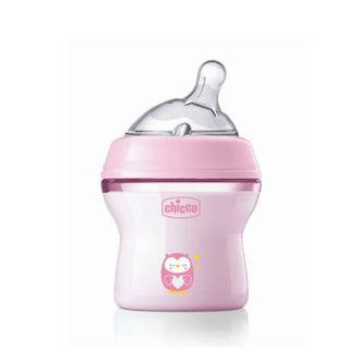 Chicco NaturalFeeling Baby Bottle Pink +0M 150ml
