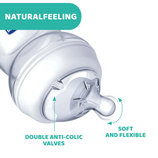 Chicco NaturalFeeling Nipple Regular Flow 4M+ 2Pcs