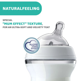 Chicco NaturalFeeling Nipple Thick Flow 6M+ 2Pcs