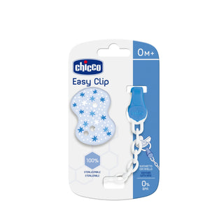 Chicco Pacifier Clip Blue 1Pc