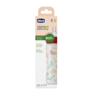 Chicco Perfect Easy Eco Bottle Fast Flow +4M 330ml