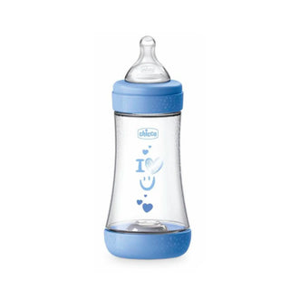 Chicco Perfect5 Baby Bottle Blue +2M 240ml