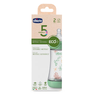 Chicco Perfect5 Eco Bottle Medium Flow +2M 240ml