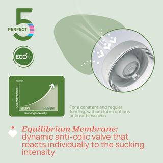 Chicco Perfect5 Eco Bottle Slow Flow +2M 150ml