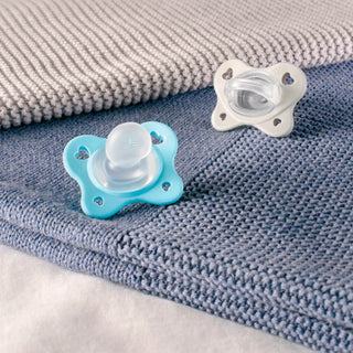 Chicco Physio Dual Soft Blue Pacifier 6-16M 2Pcs