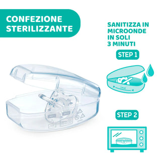 Chicco PhysioForma Luxe Silicone Pacifier Grey 2-6M 1Pc