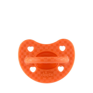 Chicco PhysioForma Luxe Silicone Pacifier Orange 2-6M 1Pc