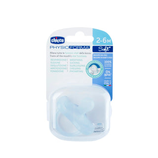 Chicco PhysioForma Soft Blue Pacifier 2-6M 1Pc