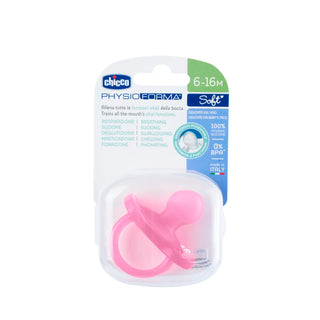 Chicco PhysioForma Soft Pink Pacifier 6-16M 1Pc