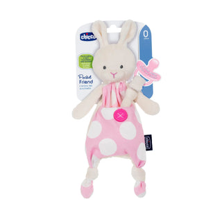 Chico Pacifier Holder Pocket Friend Pink 1Pc