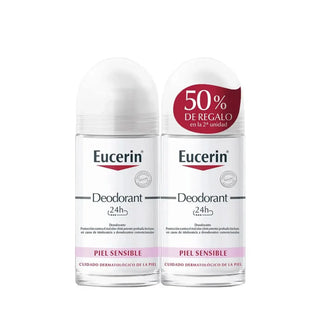 Eucerin Deodorant 24h Roll-on Pack 2 x 50ml