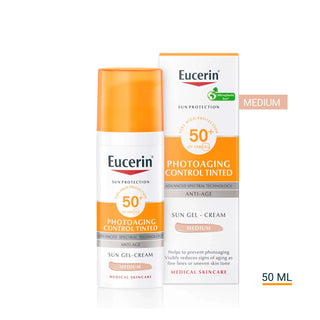 Eucerin Sun Photoaging Control Tinted Gel-Cream Medium SPF 50+ 50ml
