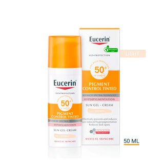 Eucerin Sun Pigment Control Tinted Gel-Cream Light SPF50+ 50ml