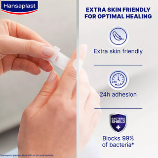Hansaplast Sensitive 40 Strips 4 Sizes