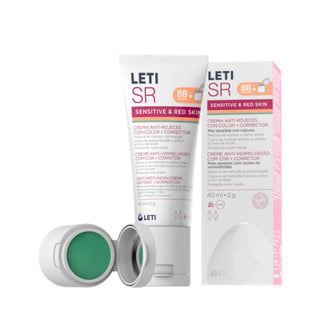 Leti SR Anti-Rosacea Cream with Color SPF20 40ml + Concealer 2gr