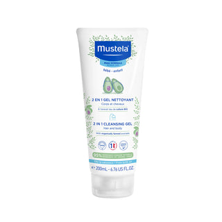 Mustela Baby 2 in 1 Cleansing Gel Hair and Body 200ml