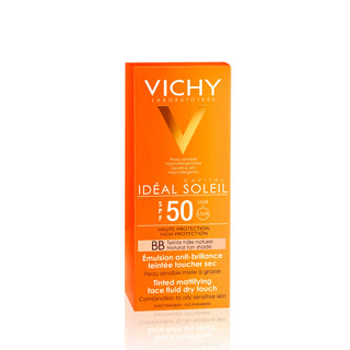 Vichy Capital Soleil BB Tinted Mattifying Face Fluid Dry Touch SPF50 50ml