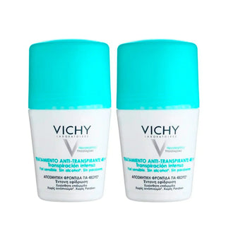 Vichy Deodorant Anti-Perspirant 48h Treatment Roll-on 2 x 50ml
