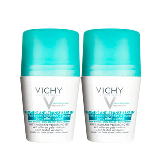 Vichy Deodorant Anti-Perspirant 48h Anti Marks Roll-on 2 x 50ml
