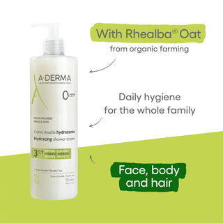 A-Derma Hydrating Shower Cream 750ml