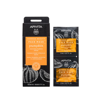 Apivita Express Beauty Face Mask Pumpkin Detox 2x8ml