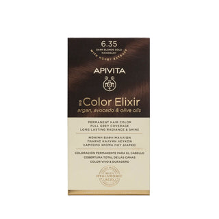 Apivita My Color Elixir 6.35 Dark Blonde Gold Mahogany