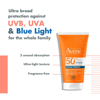Avène Sun Care Intense Protect Fluid SPF50+ 150ml