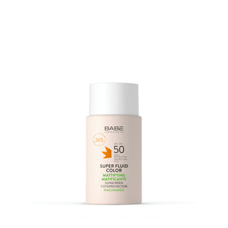 Babé Super Fluid Mattifying Color Sunscreen SPF50 50ml