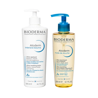 Bioderma Atoderm Intensive Baume 500ml + Atoderm Cleansing Oil 200ml