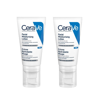 CeraVe Moisturising Facial Lotion PM Pack 2x52ml