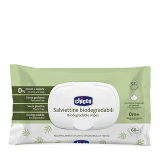 Chicco Biodegradable Wipes 60Units