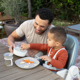 Chicco Bowl With Lid Grey 6M+ 1Pc