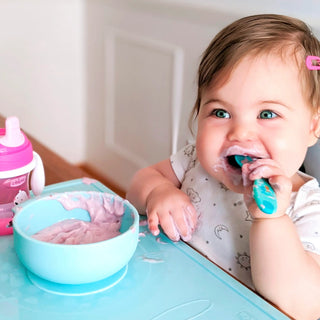 Chicco Easy Bowl Blue +6M 1Pc