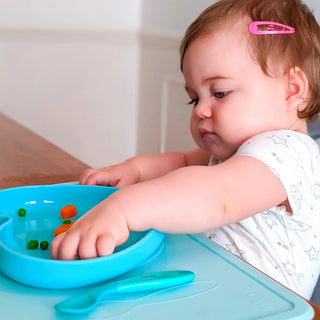 Chicco Easy Plate Heart Blue +9M 1Pc