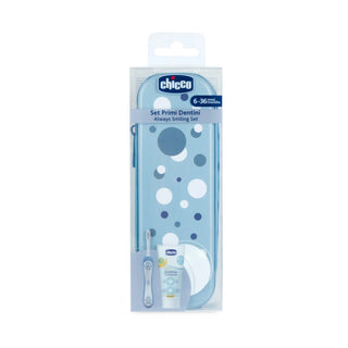 Chicco First Teeth Hygiene Blue Set 6M+