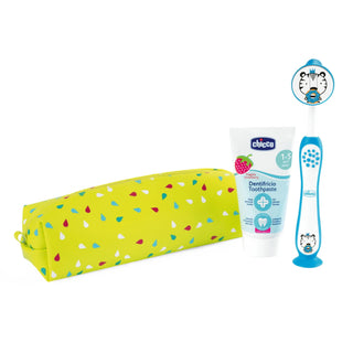 Chicco Oral Hygiene Set Tiger Blue 36M+