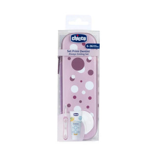 Chicco First Teeth Hygiene Lilac Set 6M+