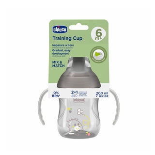 Chicco Learning Cup 6M+ Grey 1Pc
