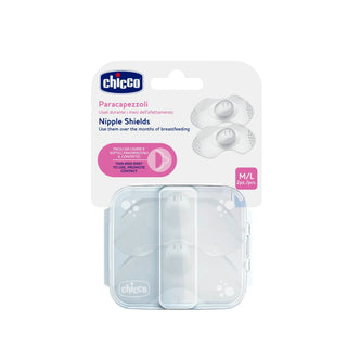 Chicco Silicone Nipple Shields M-L