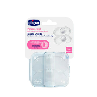 Chicco Silicone Nipple Shields S-M