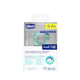Chicco PhysioForma Dual Soft Neutral 0-2M 1Pc