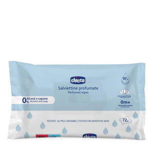 Chicco Perfumed Wipes 72Units