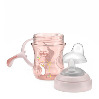 Chicco Transition Cup 4M+ Pink 200ml